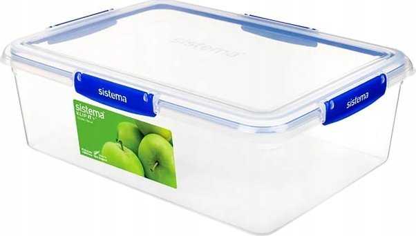 Sistema - Klip IT - Rectangle Plus 7.5L. /Virtuvė ir valgomasis /Švarus/Mėlyna