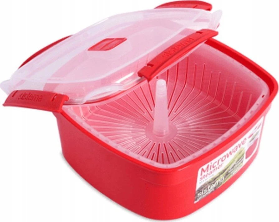 Sistema Mikrofalowy parowar o pojemności 2400 ml