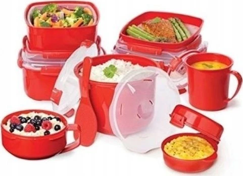 Sistema Mikrofalowy parowar o pojemności 2400 ml