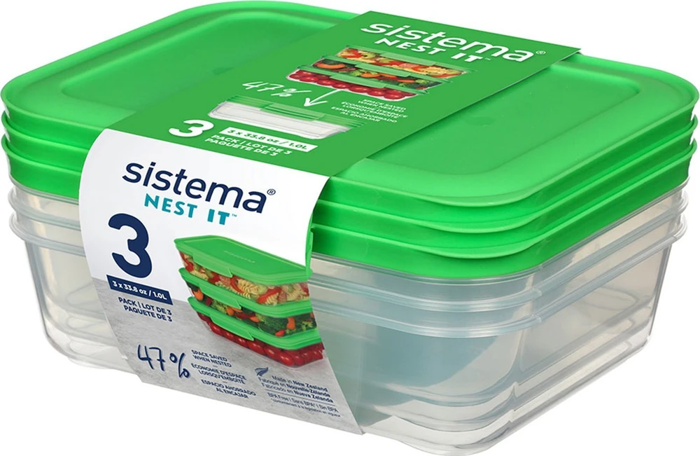 Sistema Sistema - 1L Nest It 3 vnt.