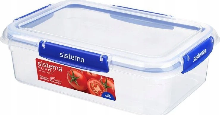 Sistema Pojemnik na żywność KLIP IT PLUS 2,2 l mėlyna