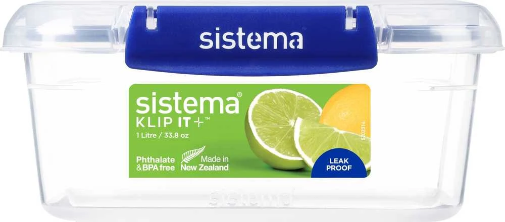 Sistema sistema Frischhaltedose KLIP IT PLUS 1 l blau