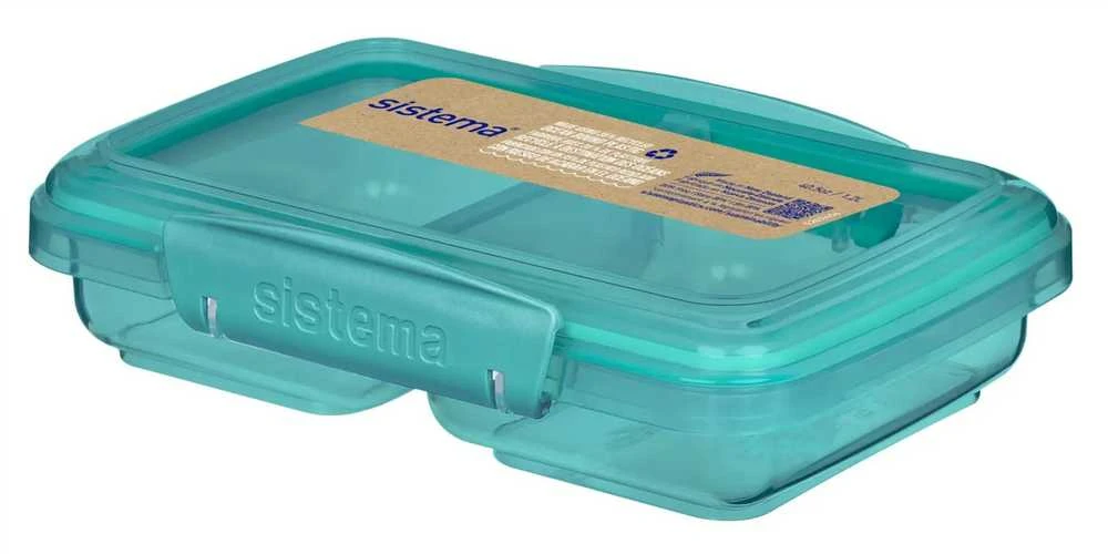 Sistema sistema Priešpiečių dėžutė Small Split 350 ml 1 vnt. recycelt