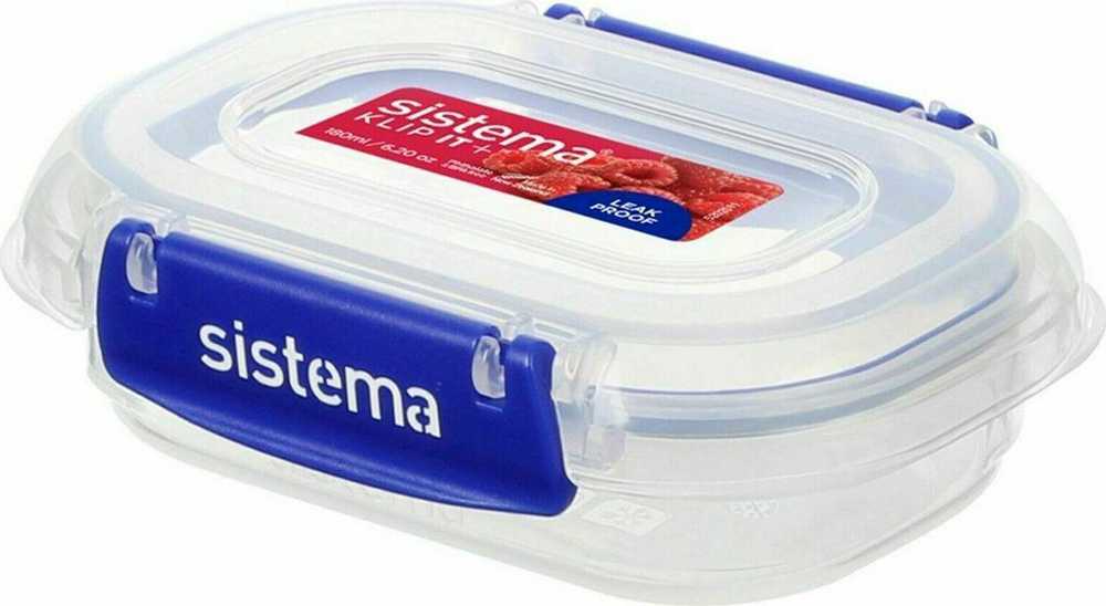 Sistema - Rectangle Klip it Plus 180ml