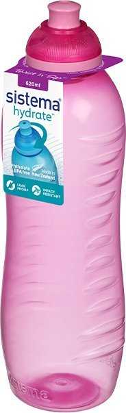 Gertuvė Sistema System - Twist `n`sip 620 ml - Rožinė