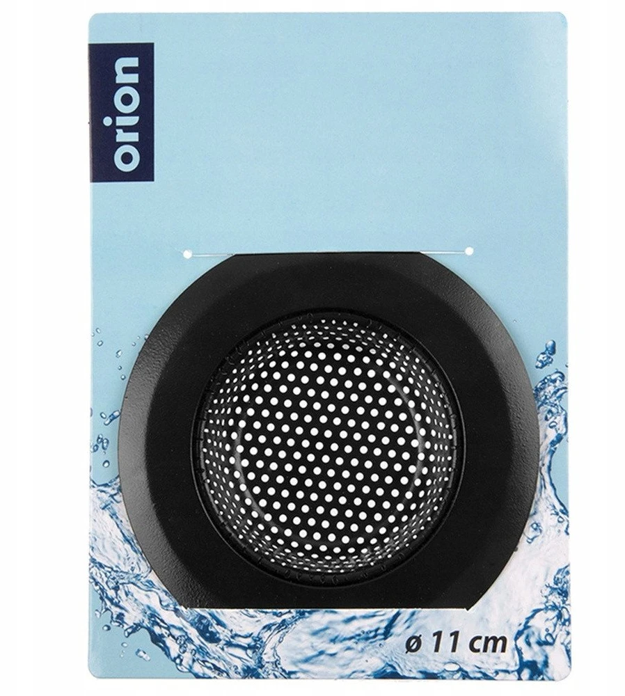 Orion Kriauklės filtravimo tinklas 11,5 cm - Juodas nerūdijančio plieno