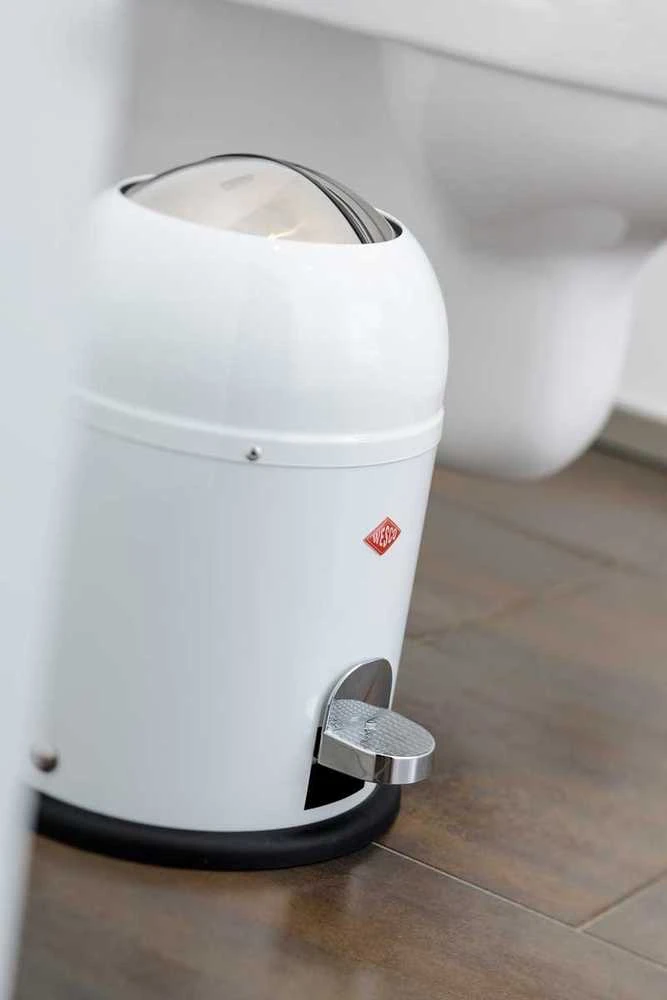 Wesco Šiukšliadėžė 6l balta Mini Master Wesco
