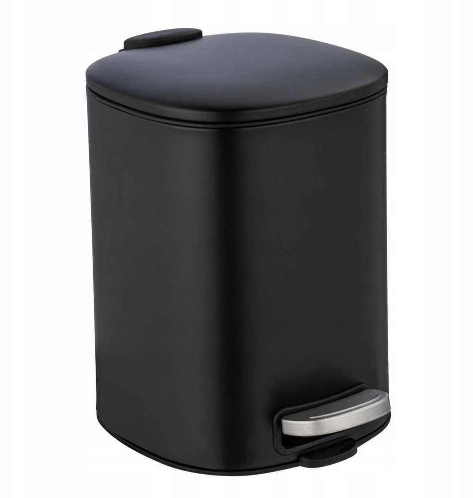 ALASSIO šiukšliadėžė su pedalu ir „Easy-Close“ funkcija, 5 l, WENKO