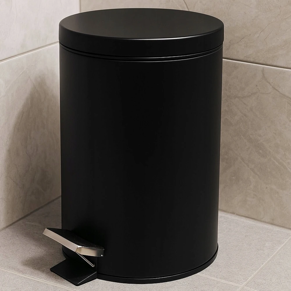 Bathroom Solutions NONI metalinė šiukšliadėžė su dangčiu, 3 l