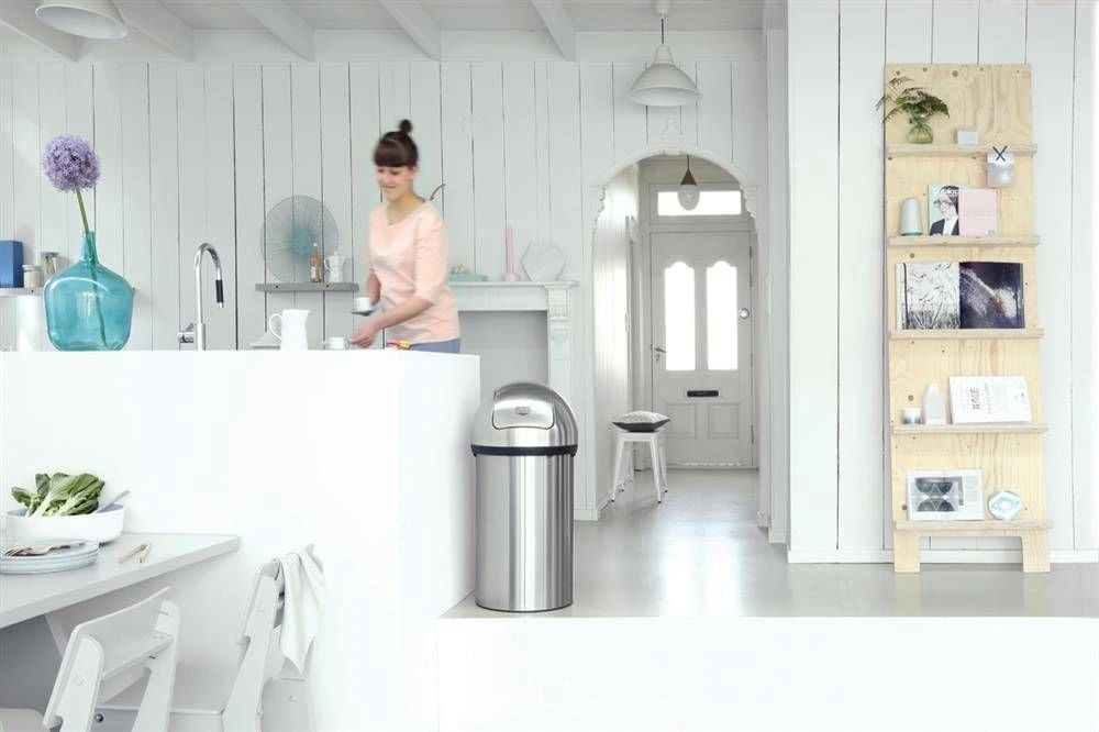 Brabantia Šiukšlių dėžė atidaroma ranka Push Bin, 60 L
