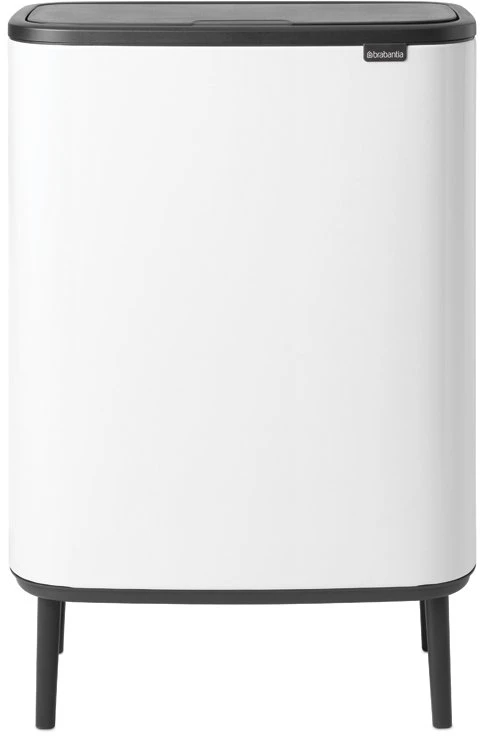 Brabantia atkritumu tvertne Bo Touch Hi, 2x30l, balta
