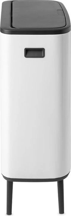Brabantia atkritumu tvertne Bo Touch Hi, 2x30l, balta