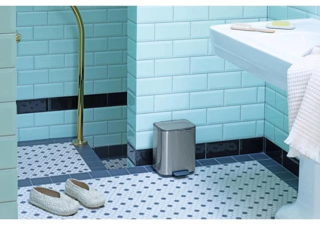 Brabantia atkritumu tvertne ar pedāli Bo, 7l, matt steel FPP