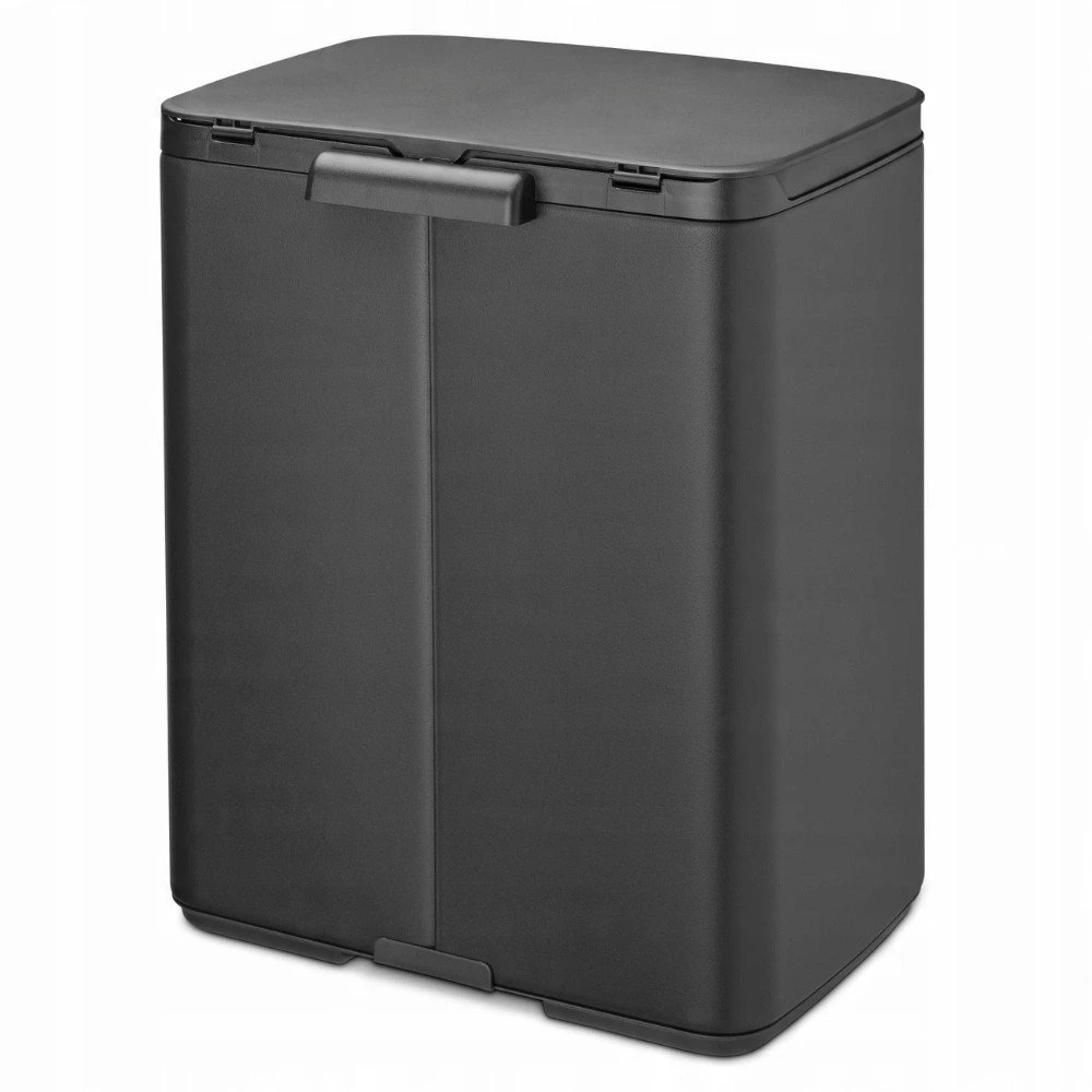 Brabantia Bo Waste Bin, 12L - Mineral Infinite Pilkas