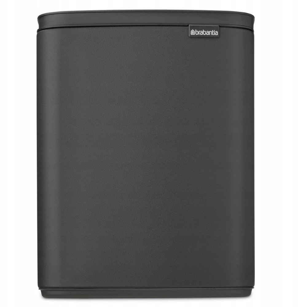 Brabantia Bo Waste Bin, 12L - Mineral Infinite Pilkas