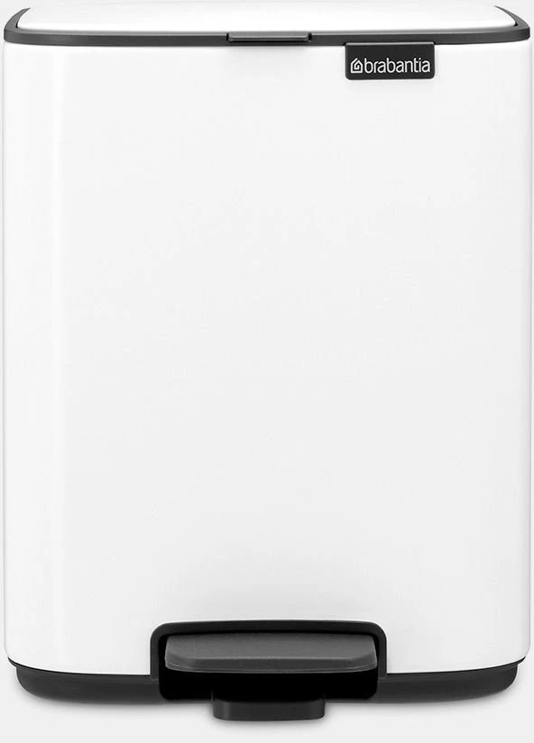 Šiukšliadėžė Brabantia Brabantia Bo Pedal Bin 4L - Baltas
