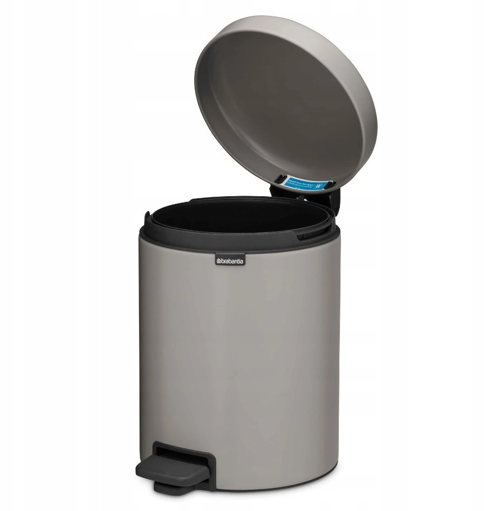 Brabantia Treteimer Newicon 5,0 L soft pilkas