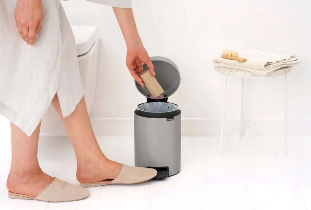 Brabantia Treteimer Newicon 3,0 L soft pilkas