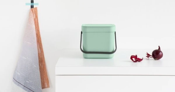Brabantia Sort & Go Waste Bin Jade Žalias 3 L