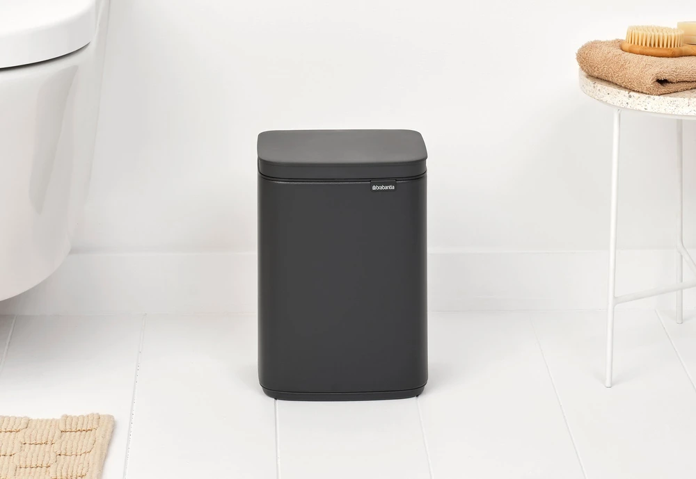 Brabantia šiukšliadėžė Bo, 4 l, mineralinė, bekvapė