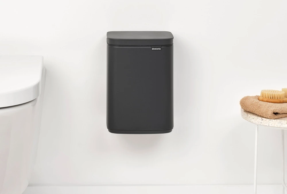 Brabantia šiukšliadėžė Bo, 4 l, mineralinė, bekvapė
