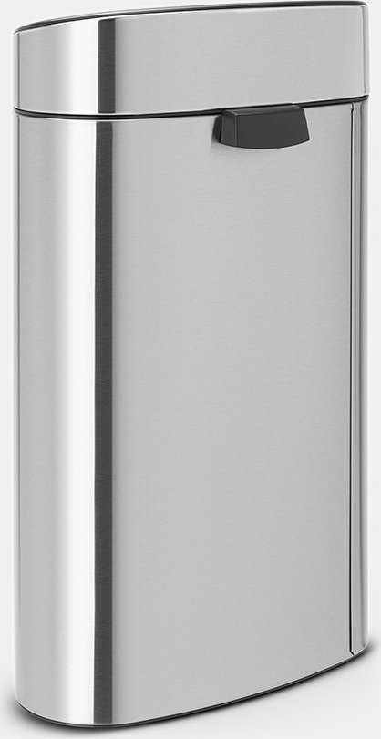 Brabantia Waste Bin Touch Bin Nauja, perdirbama, 23+10 L plieno matinis
