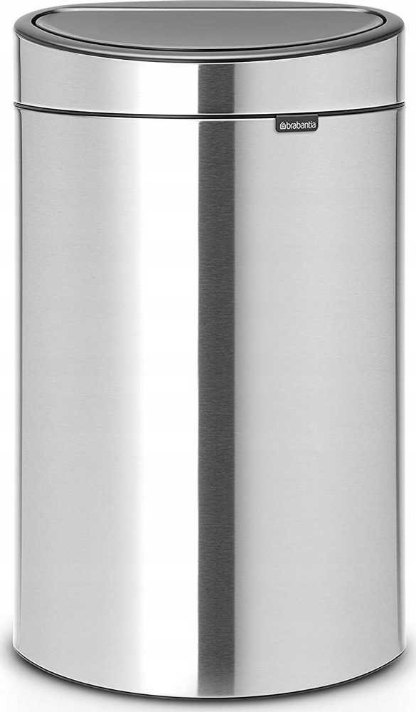 Brabantia Waste Bin Touch Bin Nauja, perdirbama, 23+10 L plieno matinis
