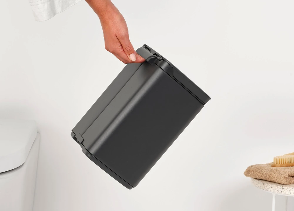Brabantia šiukšliadėžė Bo, 4 l, mineralinė, bekvapė