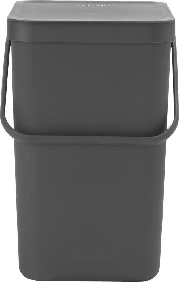 Brabantia Sort & Go talpykla 25 l tamsiai pilka