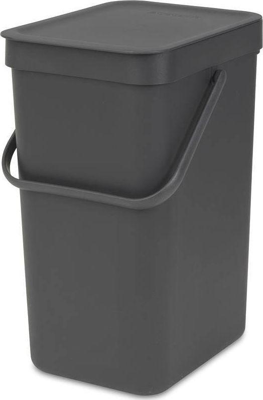 Šiukšliadėžė Brabantia do segregacji pilka (109805)