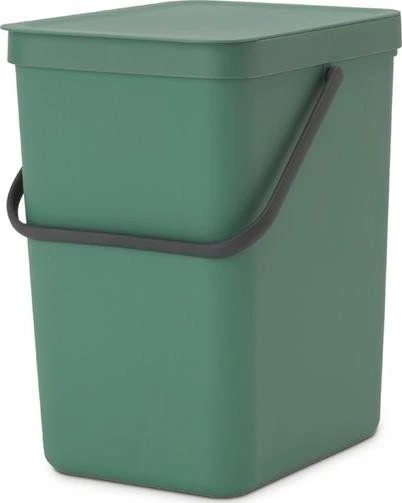 Brabantia „Sorti & Go“ konteineris, 25 l, eglės žalios spalvos