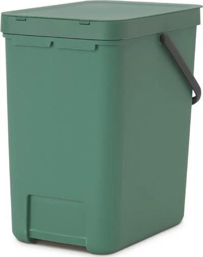 Brabantia „Sorti & Go“ konteineris, 25 l, eglės žalios spalvos