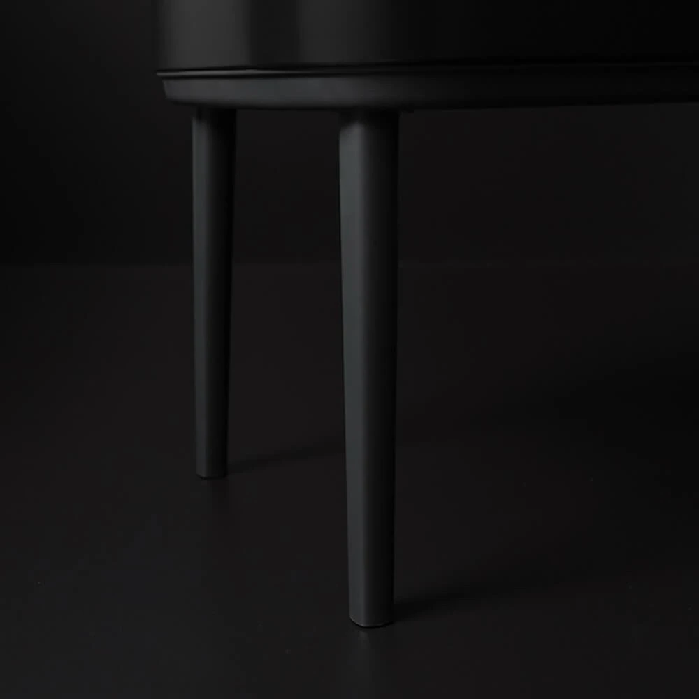 Šiukšlių dėžė Brabantia Bo Touch, 3 x 11 l, Matinė juoda