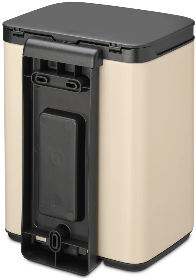 Brabantia Bo Waste Bin, 4L - Soft rusvai gelsvas