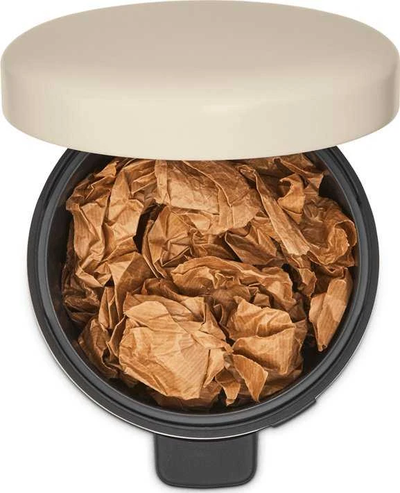 Šiukšliadėžė Brabantia, šviesiai ruda, 5 l, 27.1 cm