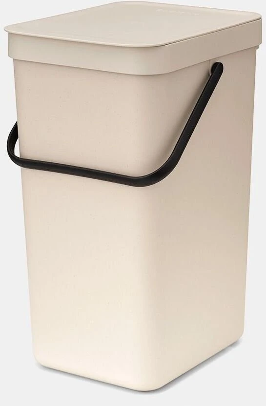 Šiukšliadėžė Brabantia Krepšys Sort & Go 16 L Soft rusvai gelsvas 251740