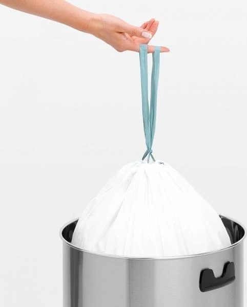Šiukšliadėžė Brabantia Szafkowy De Luxe 15l balta - (428081)