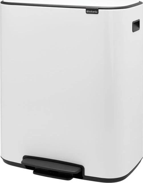 Brabantia Šiukšlių dėžė su pedalu, Bo 60L - baltos spalvos