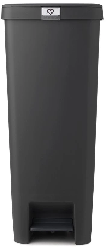 Brabantia 800023, 40 L, Kampinis, Pilkas, Pedalinis, 280 mm, 352 mm