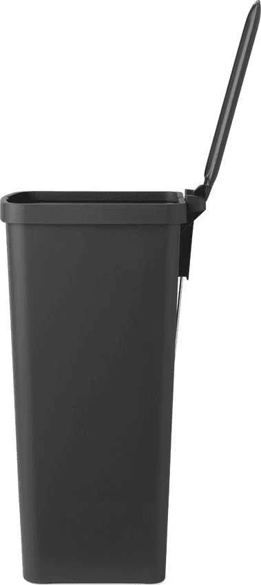 Brabantia 800023, 40 L, Kampinis, Pilkas, Pedalinis, 280 mm, 352 mm