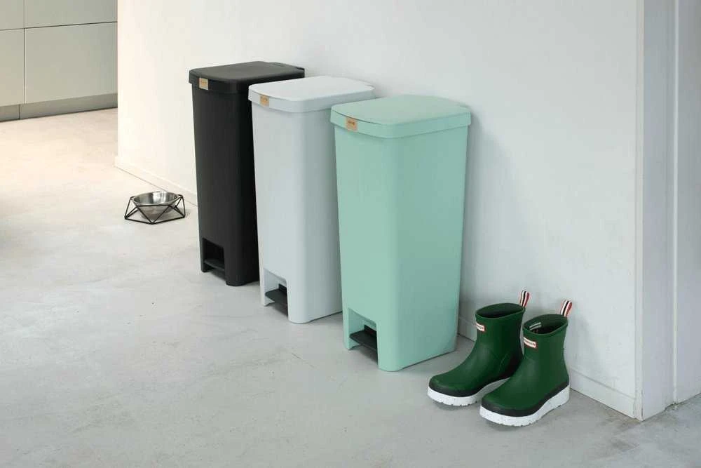 Brabantia 800023, 40 L, Kampinis, Pilkas, Pedalinis, 280 mm, 352 mm