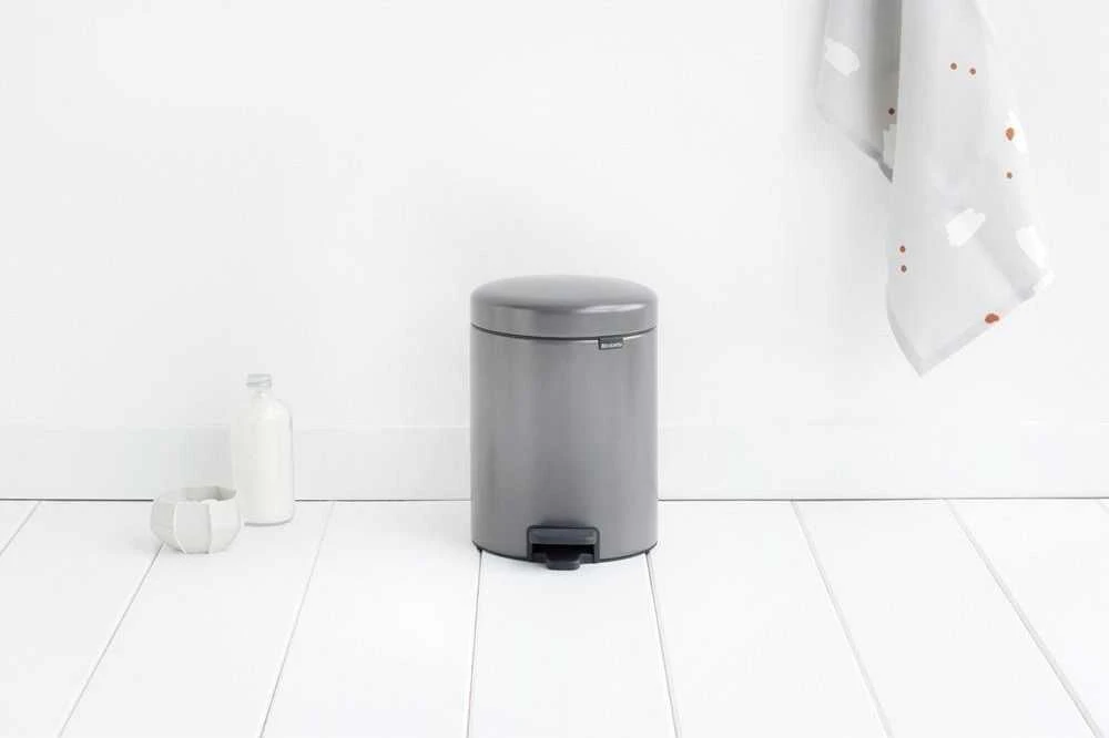 Brabantia Šiukšlių dėžė, NewIcon, 5L - Platinum