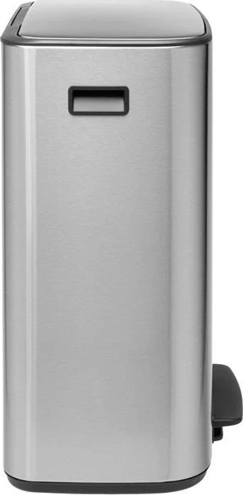 Brabantia Šiukšlių dėžė su pedalu, Bo 60L - matinės plieno spalvos