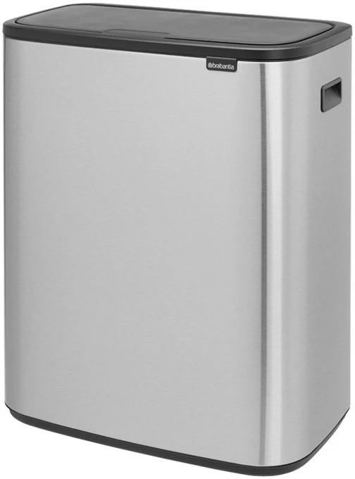 Šiukšliadėžė Brabantia na przycisk 30L chrom (22 14 22)