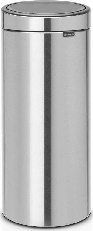 Brabantia Touch Bin Nauja, plieno matinė, 30 L