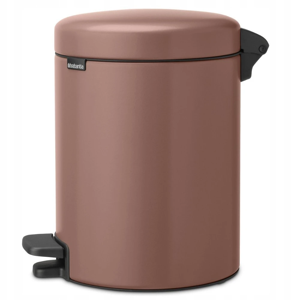 Brabantia atkritumu tvertne ar pedāli NewIcon, 5l, satin taupe