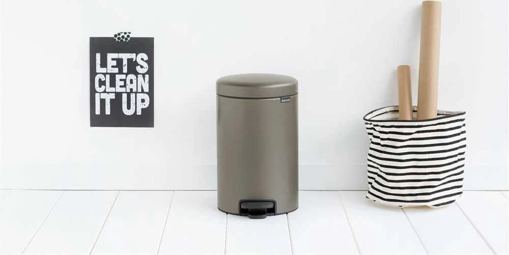 Brabantia Šiukšlių dėžė, NewIcon, 12L - Platinum