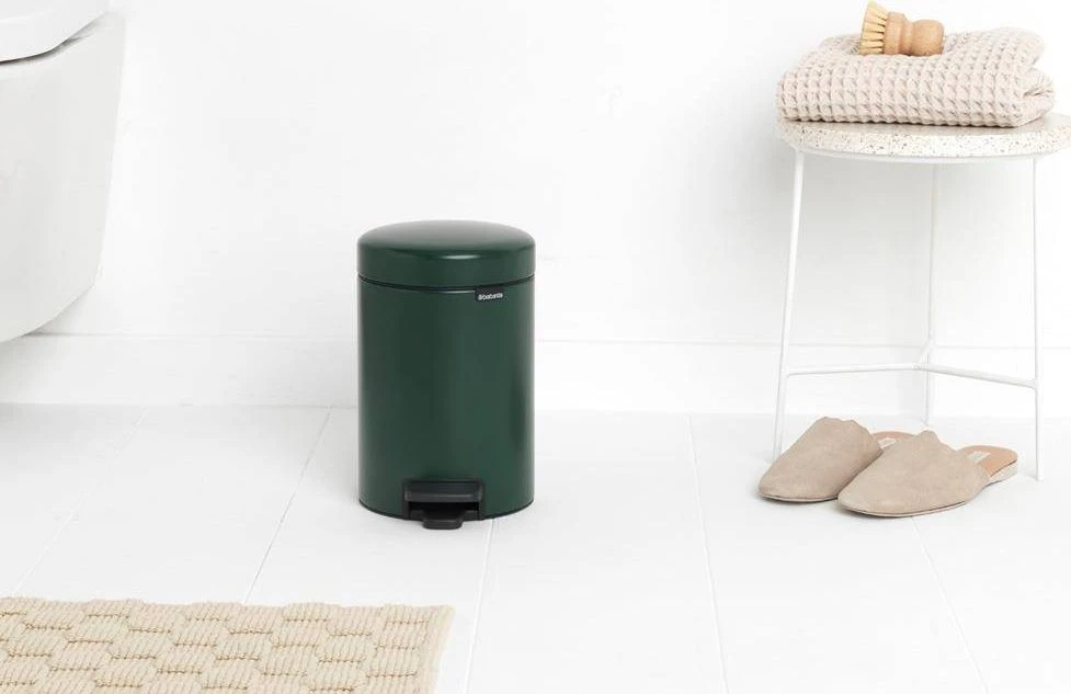 Brabantia atkritumu tvertne ar pedāli NewIcon, 3l, pine žalias