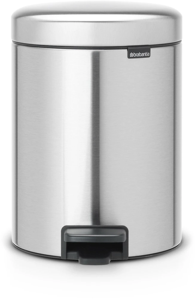 Brabantia Šiukšlių dėžė, NewIcon, 5L - Matt Steel