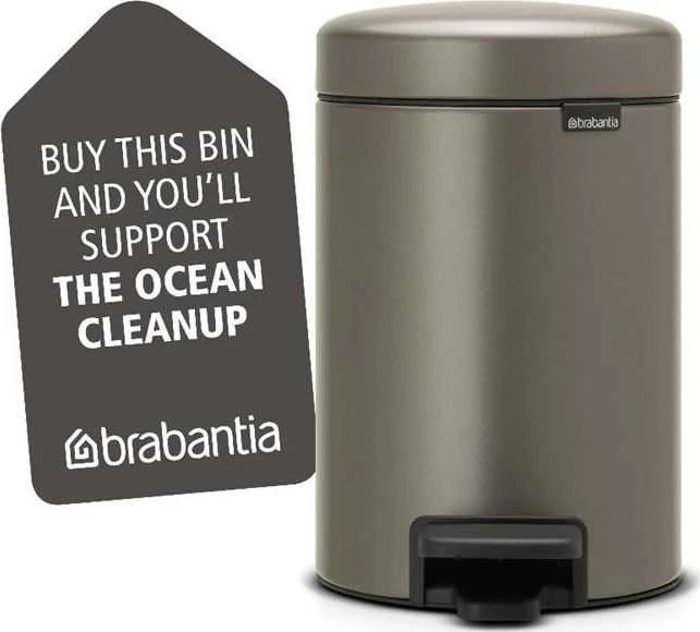Brabantia Šiukšlių dėžė, NewIcon, 3L - Platinum